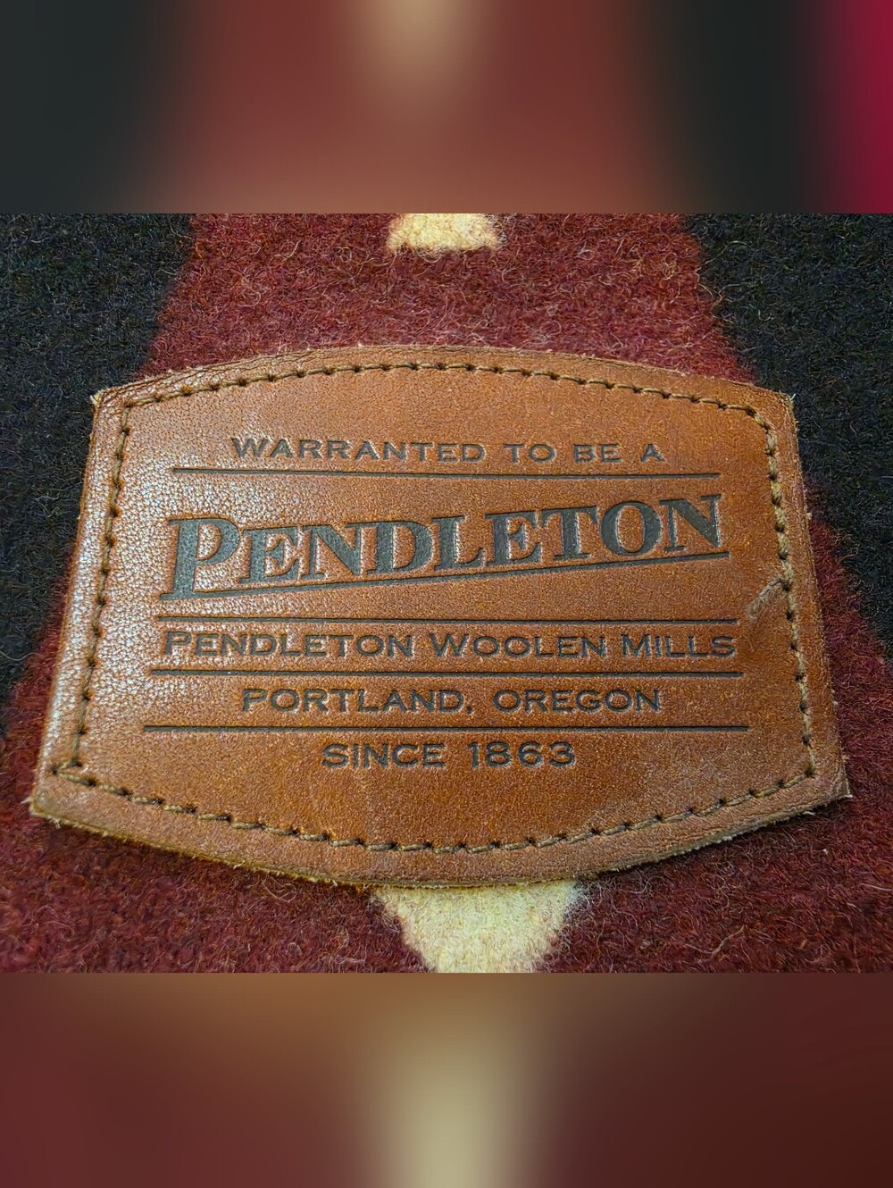 Pendleton Wool Backpack - Picture 4 of 9